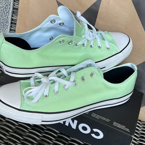 Converse CTAS OX VAPOR GREEN/WHITE/ MENS - Picture 11 of 16